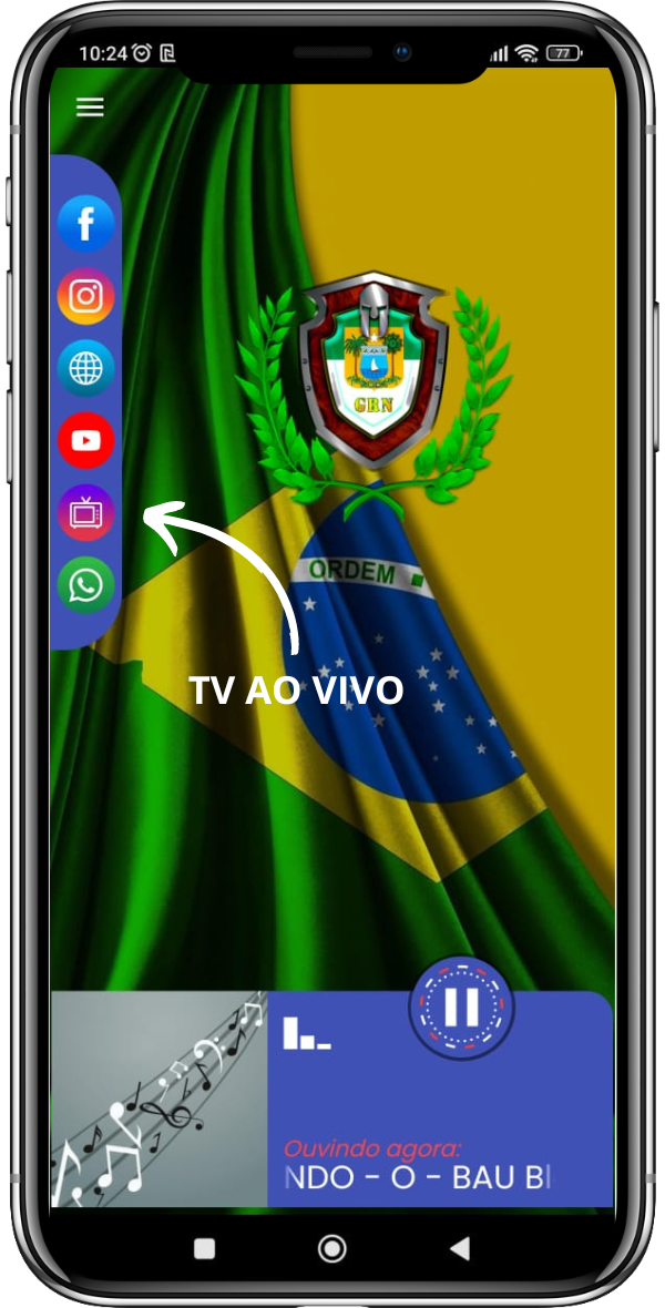 image of the iPhone app