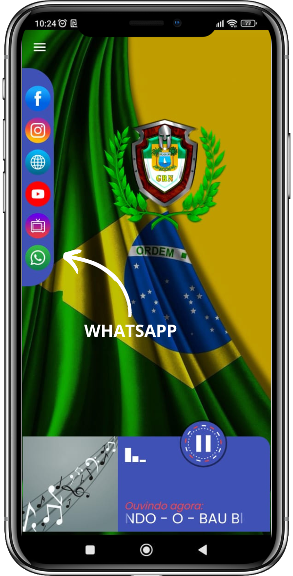 image of the iPhone app