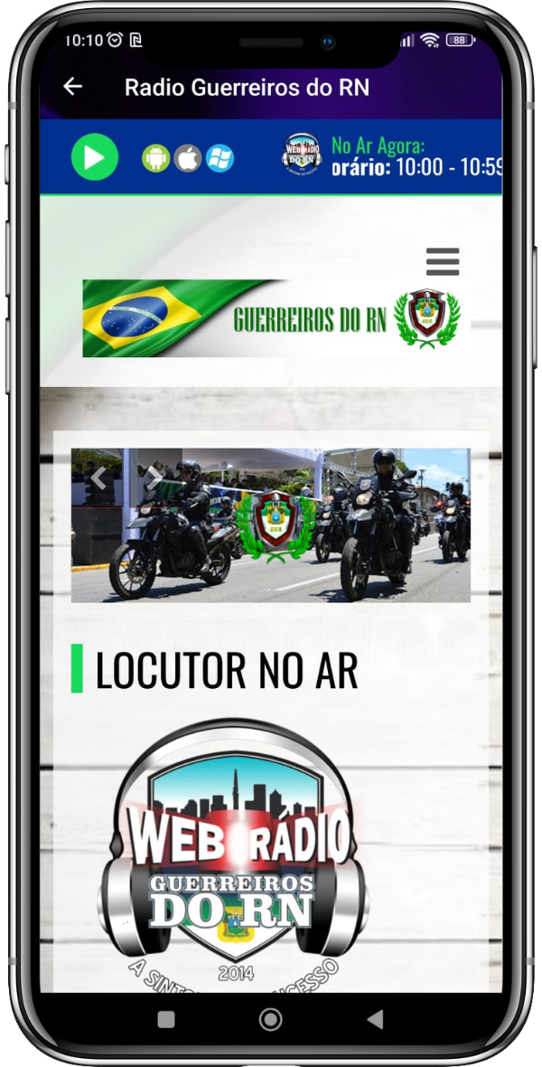 image of the iPhone app